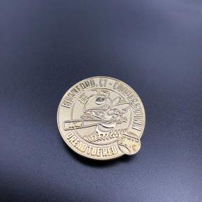 Die struck pin
